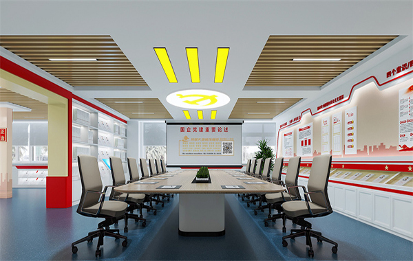 甘肅一建黨建展廳設計